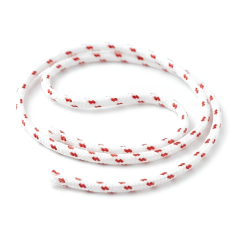 PURE DYNEMA FÜR GABELBAUM WHITE / RED 1 m