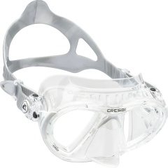 Tauchmaske Cressi Nano transparent/Weiß