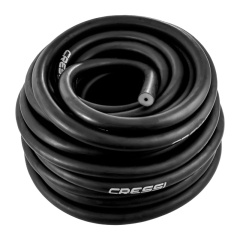 Gummiband als meterware Cressi Pure Black - Ø 14 mm