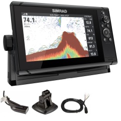 Echolot mit GPS Simrad Cruiser 9 + Heckgeber 83/200 KHz