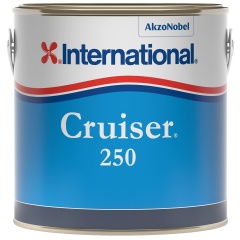 Selbstpolierendes Antifouling International Cruiser 250 0.75L Weiß Grau