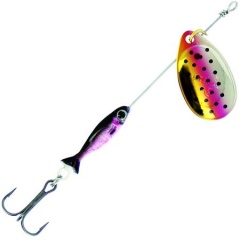 Tandemlöffel Suissex Micro Minnow Regenbogenforelle