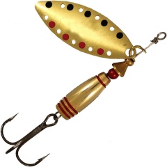 Suissex Tandem-Spoon-Köder Gold PRN – Nr. 3 – 10 g