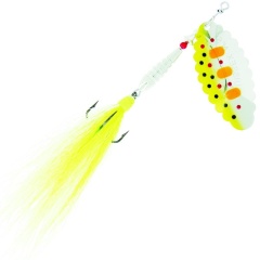 Spinner Suissex XL Bucktail Chartreuse Amago - n°5