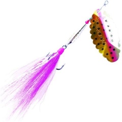 Spinner Suissex XL Bucktail Regenbogenforelle - n°5