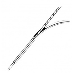 Spanndraht-Ummantelung - Kabeldurchmesser 4 mm