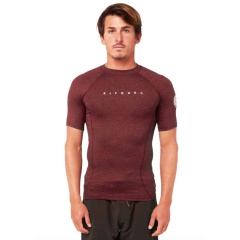 Lycra Shirt Herren Rip Curl Dawn Patrol Perf Maroon Marle - S