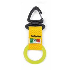 Best Divers Ring-Schnalle mit gelbem Gurtband und Clip