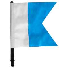 Flagge "Alpha" für Boje