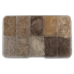 Sortiment von 10 JMC Natural Dubbings