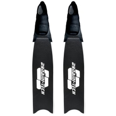 Apnoe flossen Cetma-Dynami-Tech-L-Weiß aus Carbon