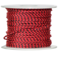 Bobine de Dyneema gainé Sigalsub Ø 1,5 mm Rouge et Noir 50 m