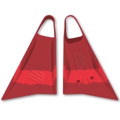 Bodyboard flossen Sniper Menace Red duo