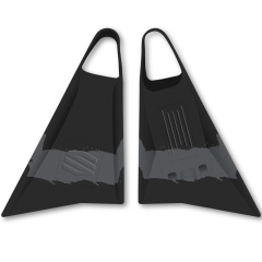 Bodyboard flossen Sniper Menace Black duo