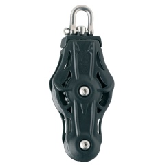 Wichard Violinblock mit Kugeln, schäkel/wirbel