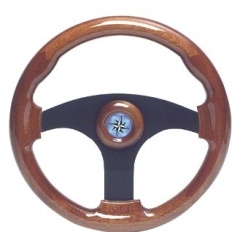 Steuerrad boot Osculati aus Mahagoni