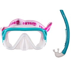 Kit snorkeling Mares Keewee Junior Aquamarine