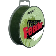 Nylon angelschnur Powerline Feeder Zebra Green 150 m 28/100 - 7,1 kg