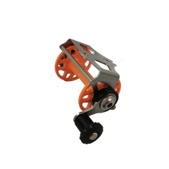 Angelrolle Meandros Albatros Plus - Orange - 15 Meter