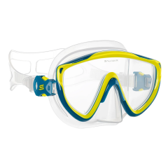 Schnorchelmaske Salvimar Coral - Petrol/Gelb