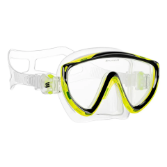 Salvimar Ray Schnorchelmaske - Schwarz/Gelb