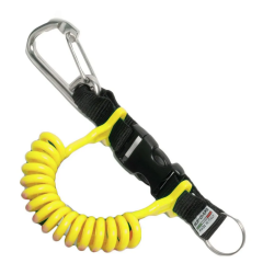 Spiralclip tarierjacket Bestdivers Clip Strong Roccia – Neongelb
