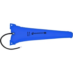 Auftriebskörper Aqua design-16L - Hinten - Blau