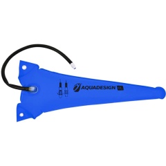 Auftriebskörper Aqua design- 8L - Vorderseite - Blau