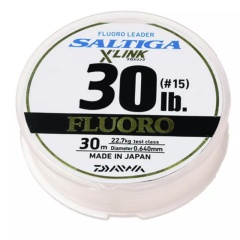 Fluorocarbon-Schnur Daiwa Saltiga X'Link Fluoro Leader - 0.28/100
