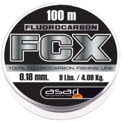 30 m Spule Fluorocarbon-Schnur Asari FCX Max – Durchmesser 0,80