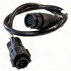 Adapterkabel Lowrance schwarzer Stecker zu Gerät blauer Stecker