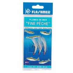 Seefedern Flashmer Feine Peche 6 X N°2