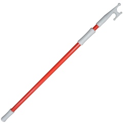 Bootshaken Cape Horn ausziehbares Aluminium - 120-210 cm - rot
