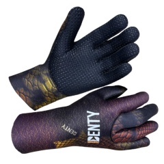 Denty Spearfishing Anaconda 3 mm Handschuhe Braun Gold - Groß
