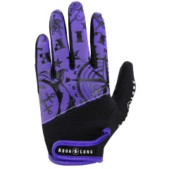 Handschuhe Aqualung Admiral III - Schwarz/Twilight - 2 mm - Größe M