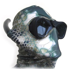 Kopfhaube antimedusische Kryptik Green Hood