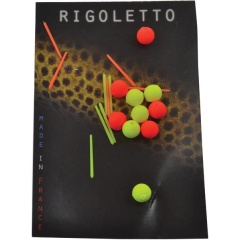 Schnurführung Rigoletto Einfarbig - Größe 2 Gelb und Rosa