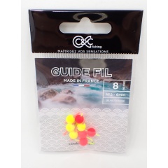 Schnurführung C&C Fishing - nr. 2 Gelb/Orange