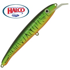 Schwimmende Kunstköder Halco Sorcerer 150 H52 Fluoro Green