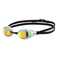 Schwimmbrille Arena Air- -Spiegel – Gelb-Kupfer Speed white