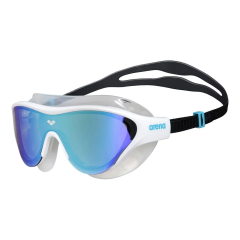 Schwimmmaske Arena The One Mirror - Blue white black