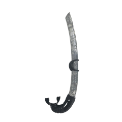 Schnorchel Epsealon Silikon - Camouflage Grau