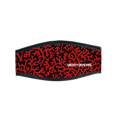 Komfort Neoprenhülle für Maskenband mit doppeltem Velcro - Reef
