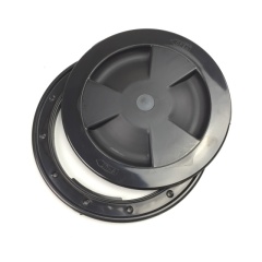 Revisionsklappe Nuova Rade 1/4 tour Schwarz