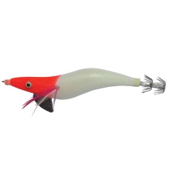 Jig Kariba 120 mm Stoff Weiß/Rot