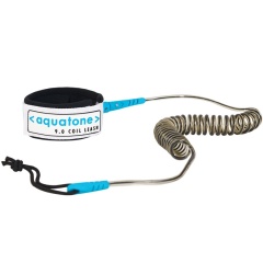 SUP Board Coiled Leash Aquatone 9'