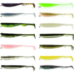 Gummiköder Molix RA Shad 3" - n°01