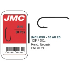 Angelhaken JMC LG50 - 50er Packung - H12