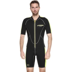 Shorty Cressi Lido 2mm Noir et Jaune - Homme - XXLarge