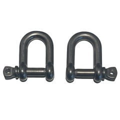 Schäkel Denty Spearfishing aus rostfreiem Stahl - 4 mm